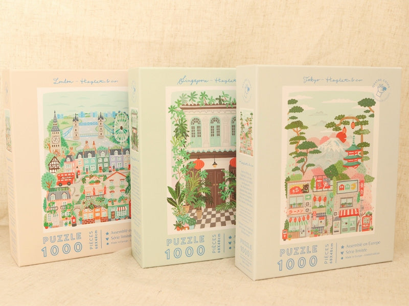 Puzzle 1000 pièces « London » – Hoglet & Co x La Petite Épicerie | Collection Quatre Coins LA PETITE EPICERIE
