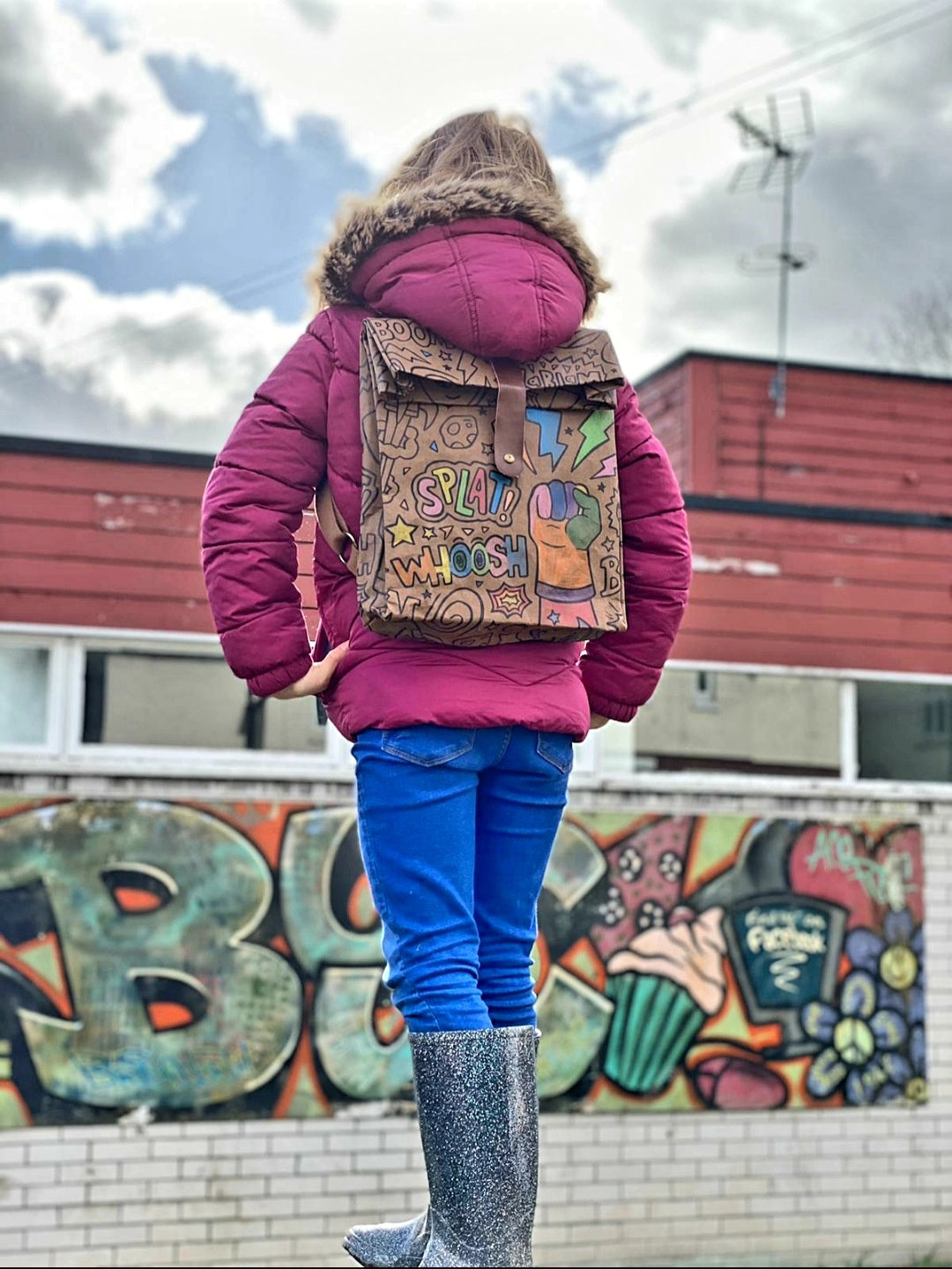 Sac à dos à colorier Power Eco Jex Shoes