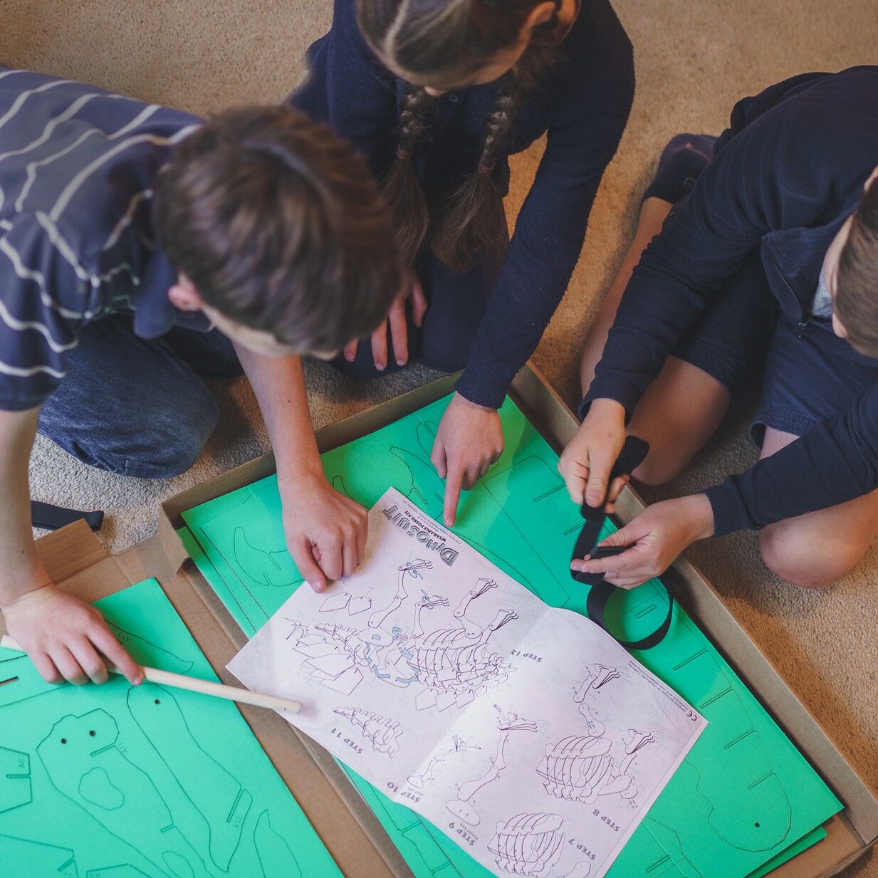 Jouet pour enfants, construction portable Dinosuit Dinosaure Stegosaurus Dinosuit