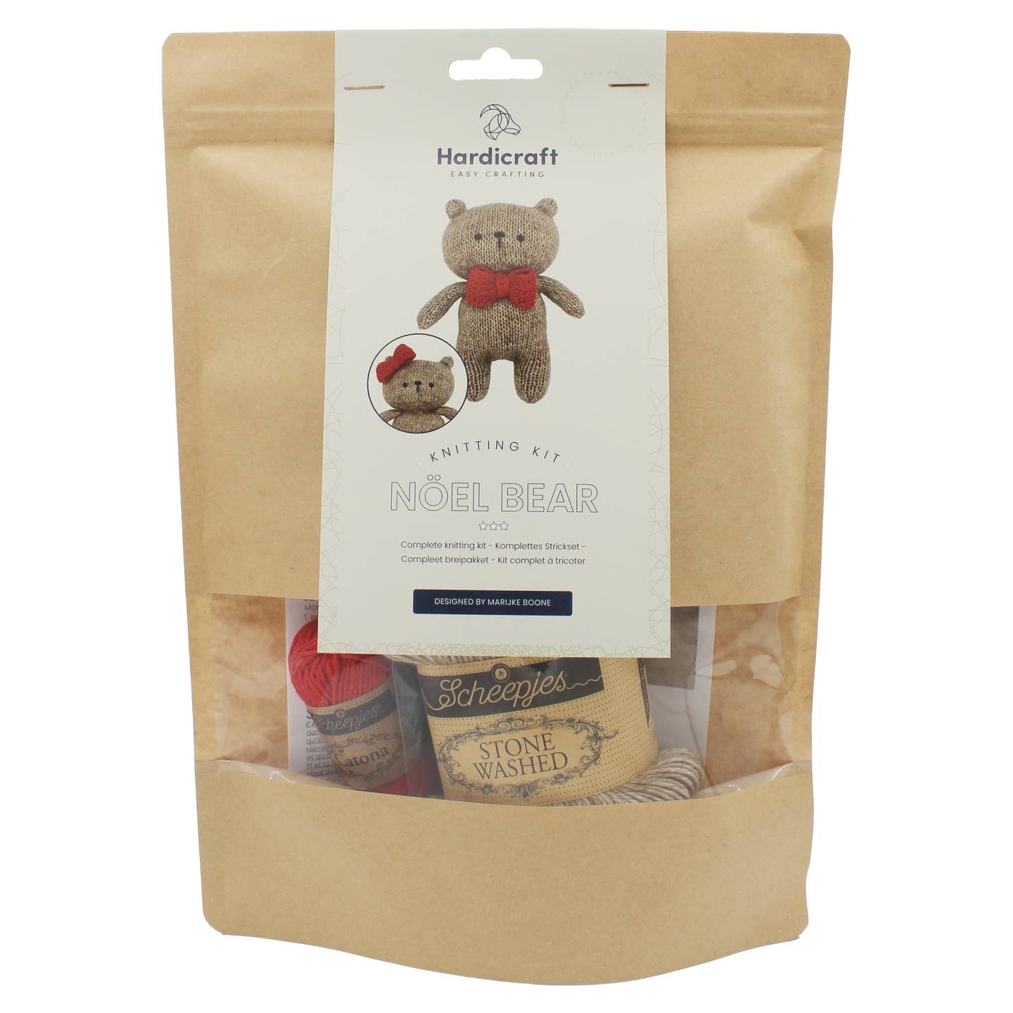 Kit de tricotage DIY - Bear Hardicraft