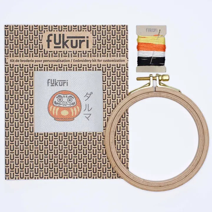 Kit Broderie - DIY - Nippon Daruma Fukuri