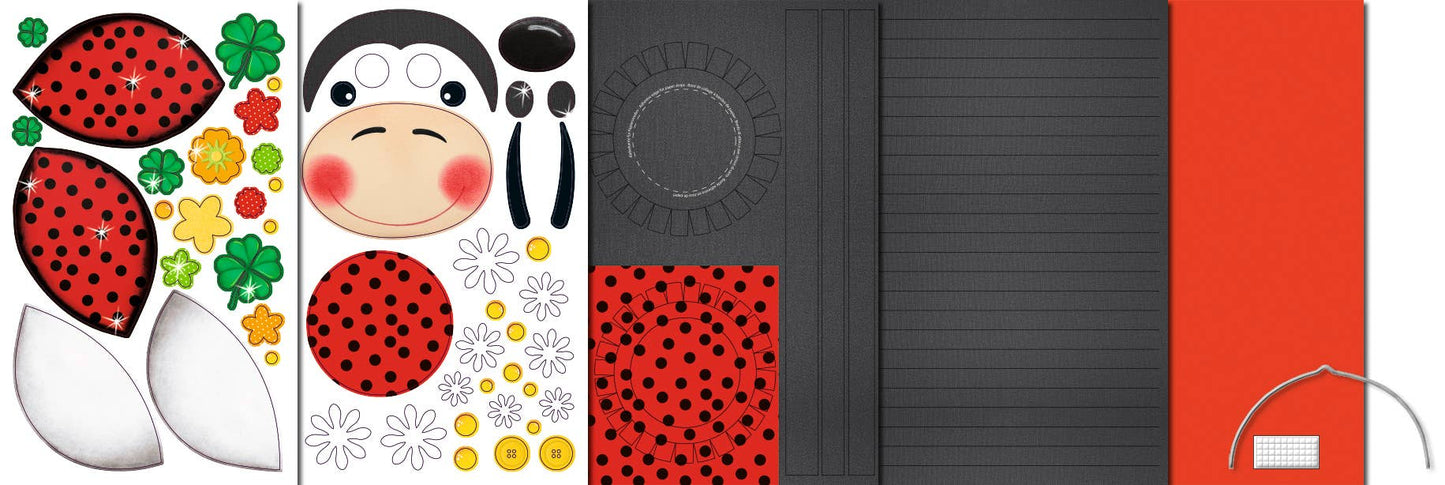 Kit de fabrication de lanternes « coccinelle » URSUS®