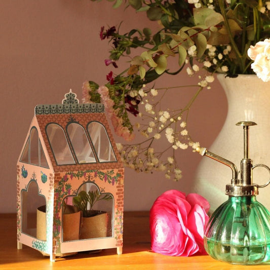 Fabrique ta serre végétale- Kit bricolage/activité enfant français/anglais l'atelier imaginaire