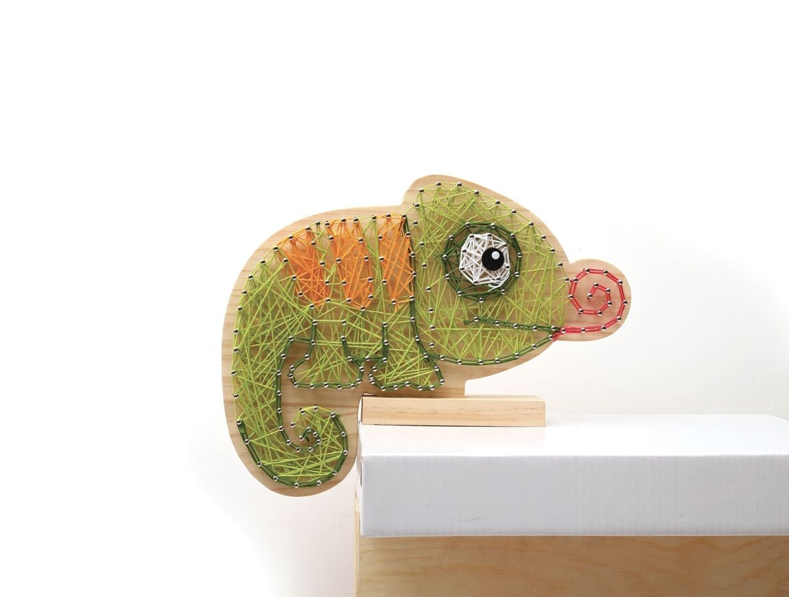 Kit String Art Caméléon | Graine Créative GRAINE CREATIVE