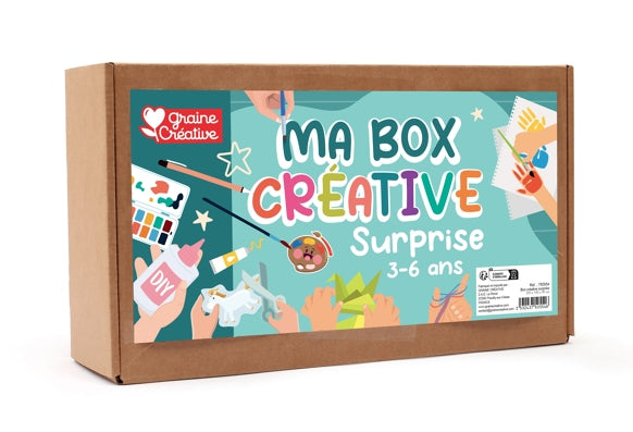 BOX CRÉATIVE N°2 – Graine Créative | Activités manuelles enfants 3-6 ans GRAINE CREATIVE