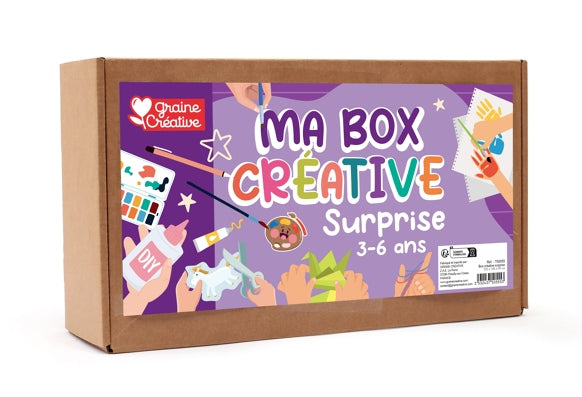 BOX CRÉATIVE N°3 – Graine Créative | Activités manuelles 3-6 ans GRAINE CREATIVE
