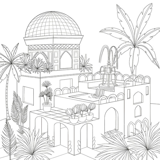 Art thérapie coloriages Paradis perdus Hachette Heroes