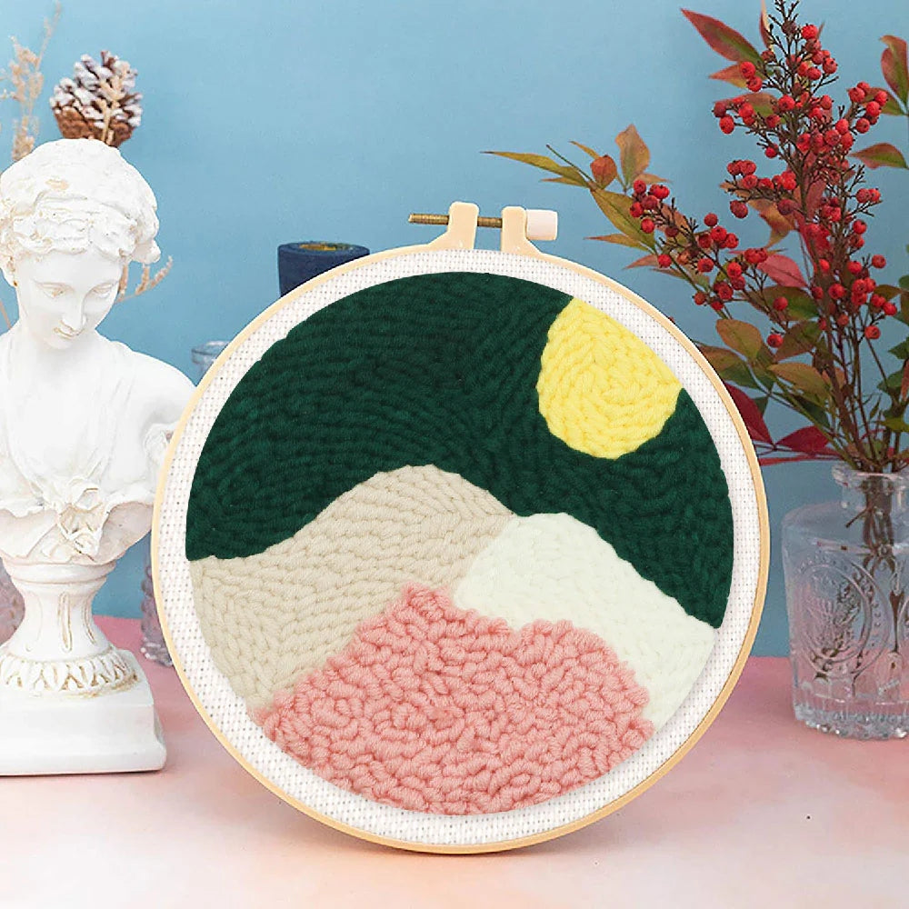 Kit Punch Needle DIY Les Deux Pics Figured'art