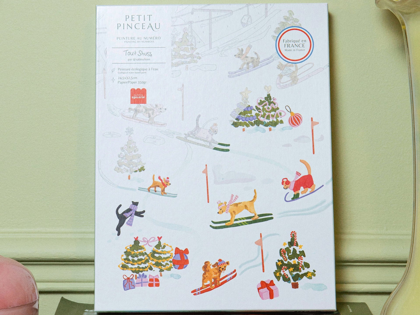 Coffret Peinture au Numéro – Tout Schuss Petit Pinceau x Sabina Fenn LA PETITE EPICERIE