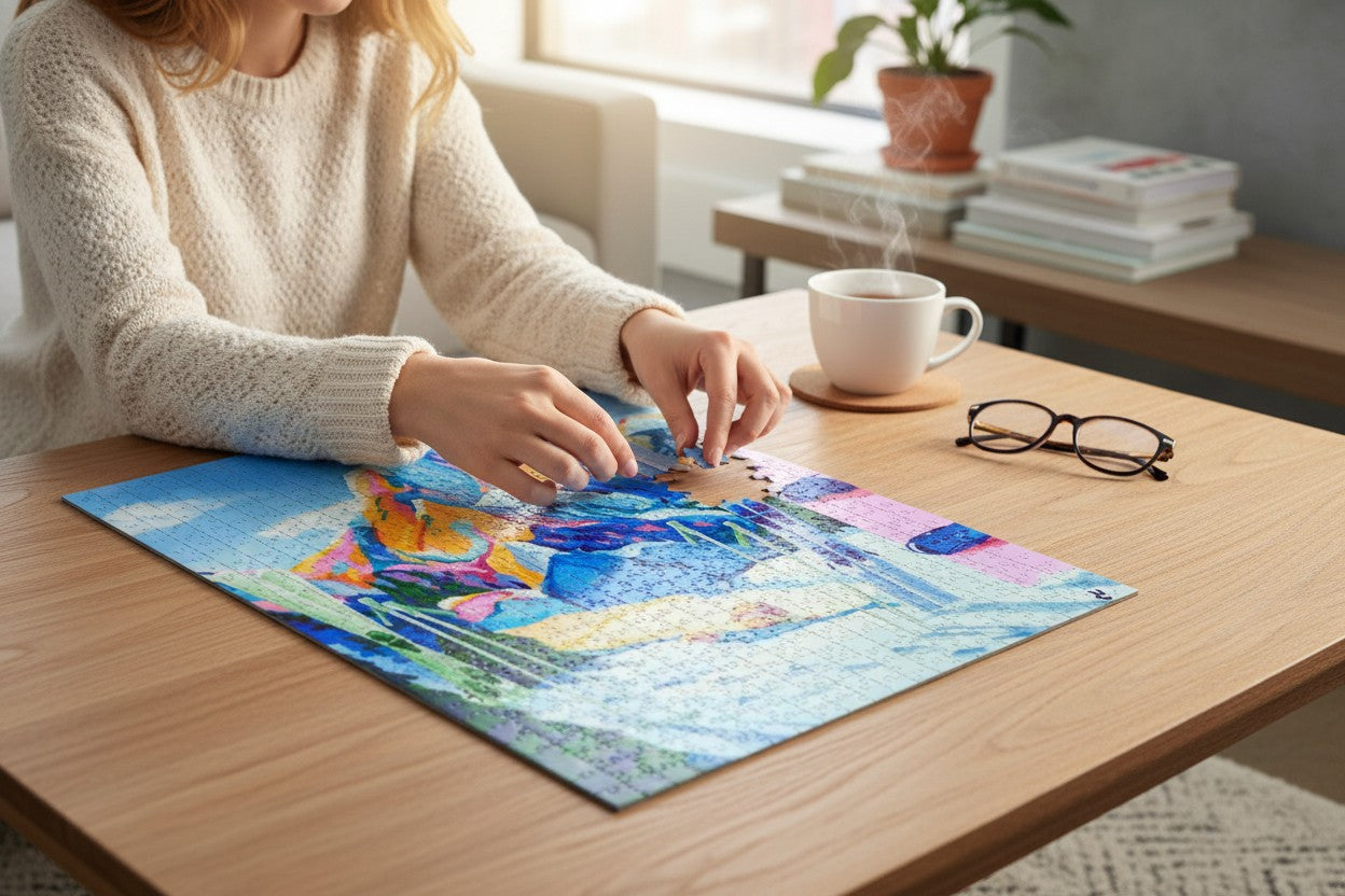 Puzzle 1000 pièces – Snow Must Go On (Piece & Love) | Made in France Piece&Love