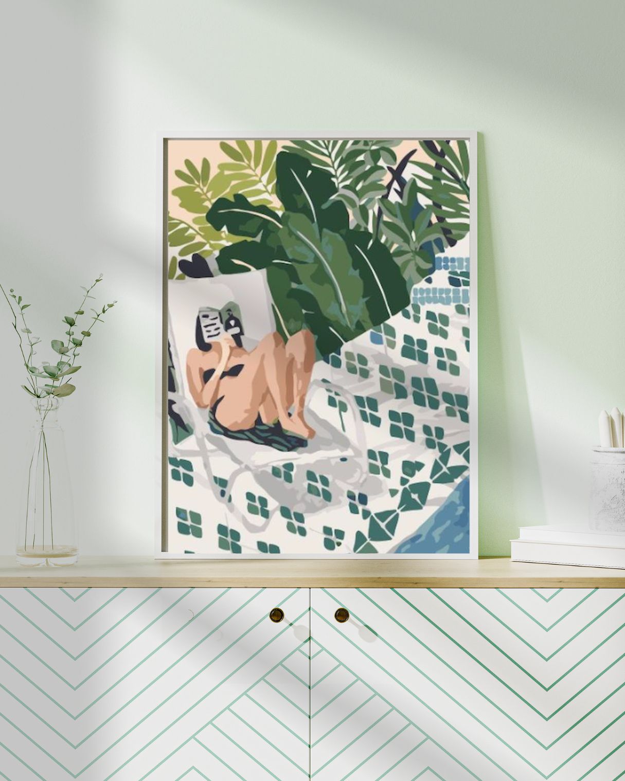 Peinture à Numéros sur Toile Tendue – Slow Life 🌿✨ JOY!