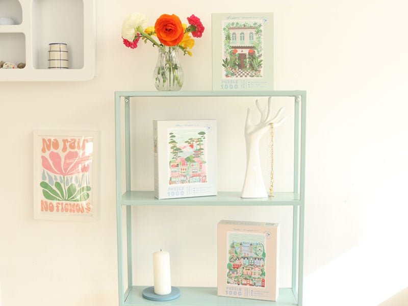 Puzzle 1000 pièces “Tokyo” – Hoglet & Co x La Petite Épicerie | Collection Quatre Coins LA PETITE EPICERIE