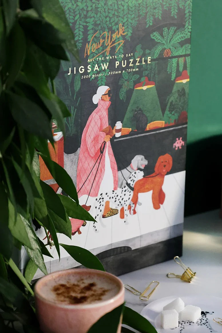 Puzzle 1000 pièces – Dog Sitter 🐕☕ | All the Ways to Say | Made in France 🇫🇷 All the ways to say