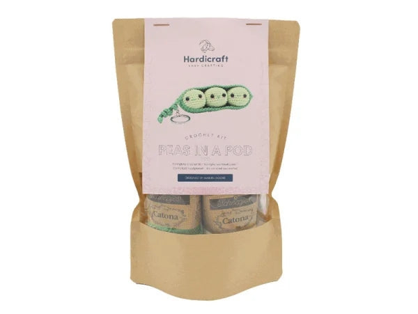 Kit crochet Amigurumi Porte clé - Petits Pois en cosse Hardicraft