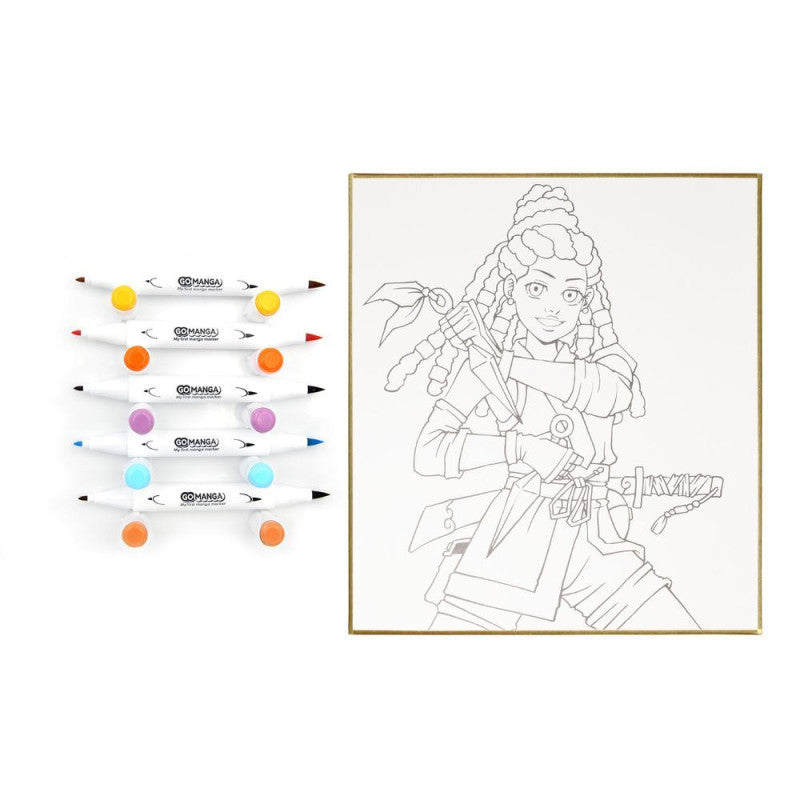 KIT DESSIN MANGA MY HERO GO MANGA "AYA" DE GO MANGA dessiner manga