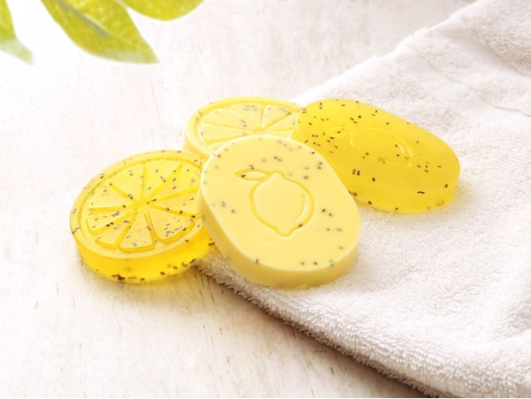 Kit DIY Savons Citron & Graines de Chia – Fabriquez vos savons exfoliants et parfumés maison GRAINE CREATIVE