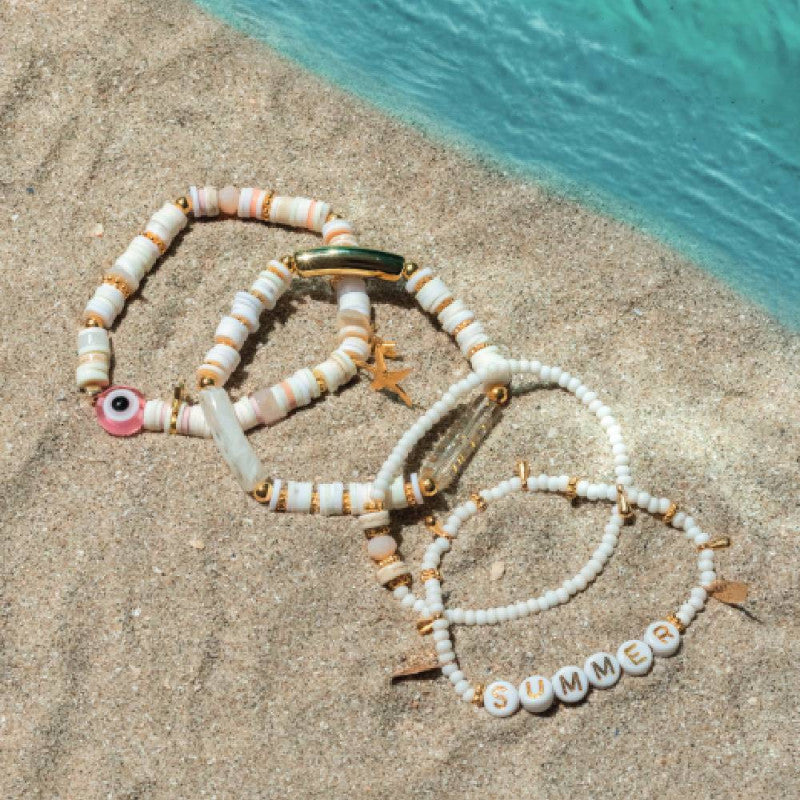 Kit DIY Bijouterie - Mes bracelets en perles heishi LA PETITE EPICERIE