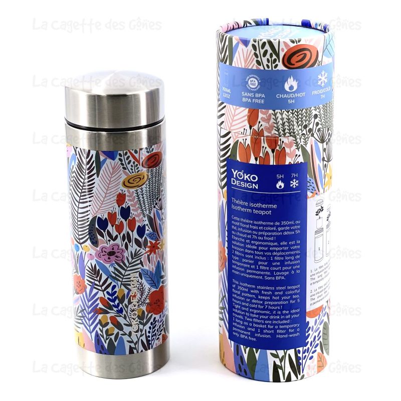 Yoko Design Théière Isotherme Flower 350ml Yoko Design