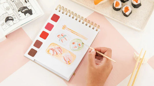 Dessin aquarelle facile : 7 carnets pour se lancer tout de suite !