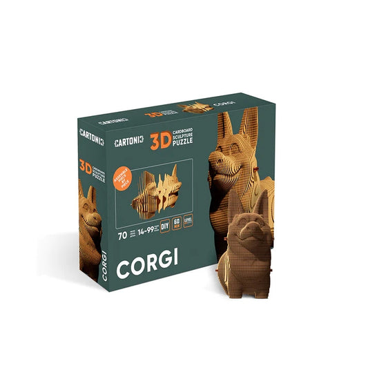 Puzzle 3D Cartonic CORGI Cartonic