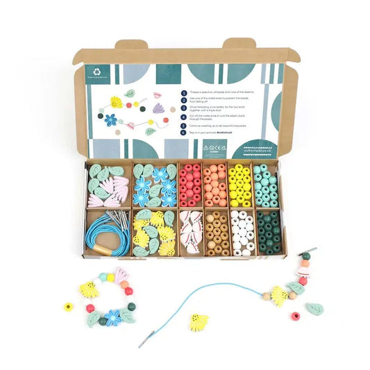 Cotton Twist Kit de création bracelet fleurs sauvages Cotton Twist