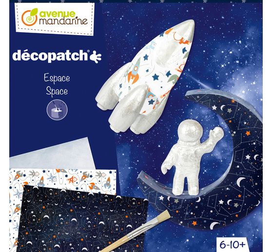 Kit créatif Décopatch  Espace