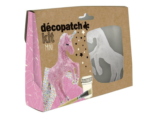 Mini-Einhorn-Décopatch-Set