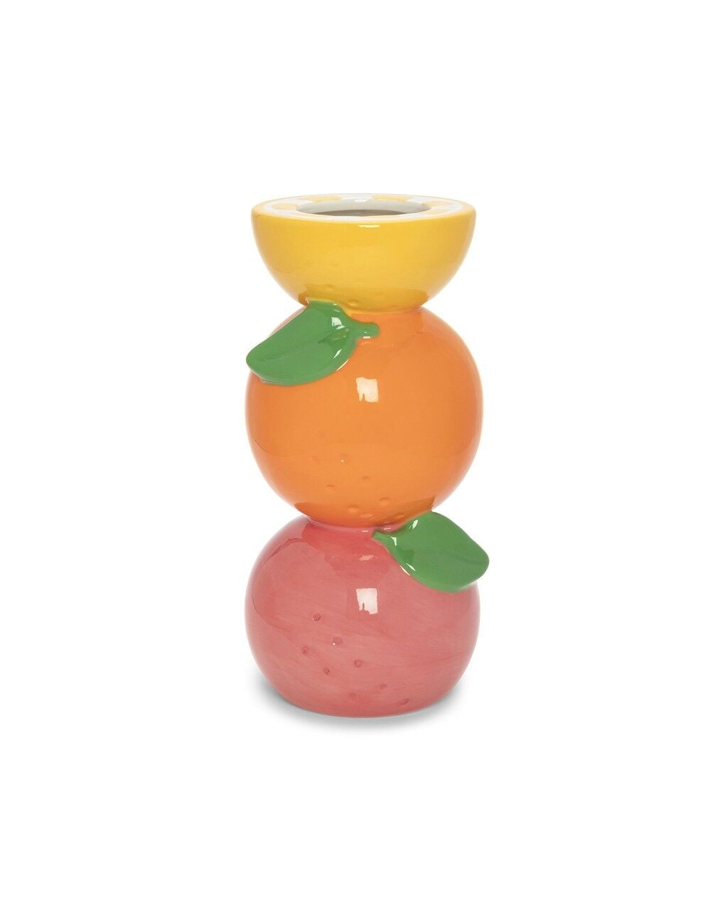 Vase en Céramique Ban.do – Agrumes Empilés | Déco Fraîche et Vitaminée Ban.do