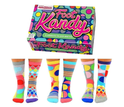 Coffret Chaussettes Dépareillées Colorées – 6 Paires Fantaisie | United Oddsocks United Oddsocks