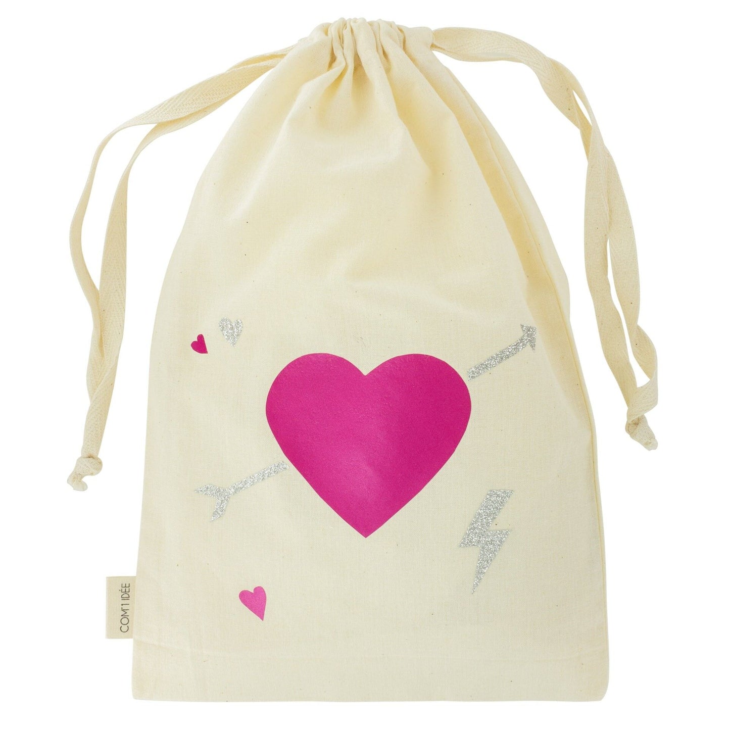 Kit pochon personnalisé "Coeur" COM'1 IDÉE Com'1 Idée
