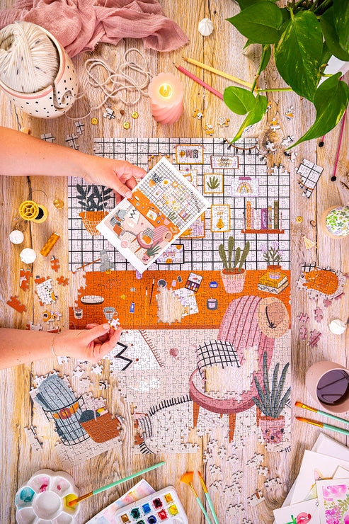 Puzzle 1000 Pièces Fabriqué en France L'atelier Maison Joliette