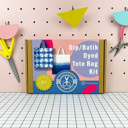 DIY-Färbeset für Tragetaschen – Batik &amp; Dip Dye Indie Blue