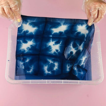 DIY-Färbeset für Tragetaschen – Batik &amp; Dip Dye Indie Blue