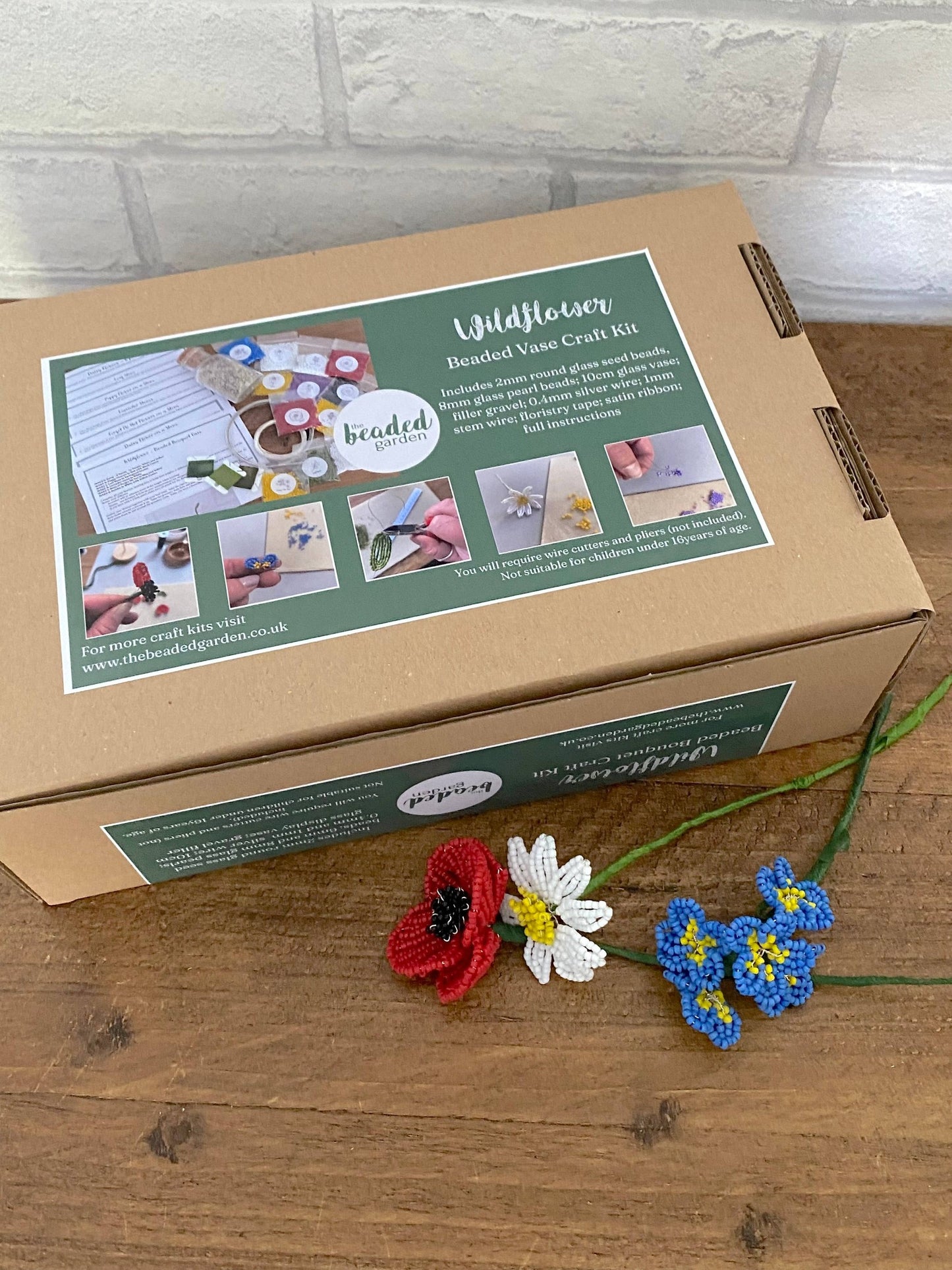 Kit de bricolage pour vase à fleurs sauvages. Une idée cadeau créative.