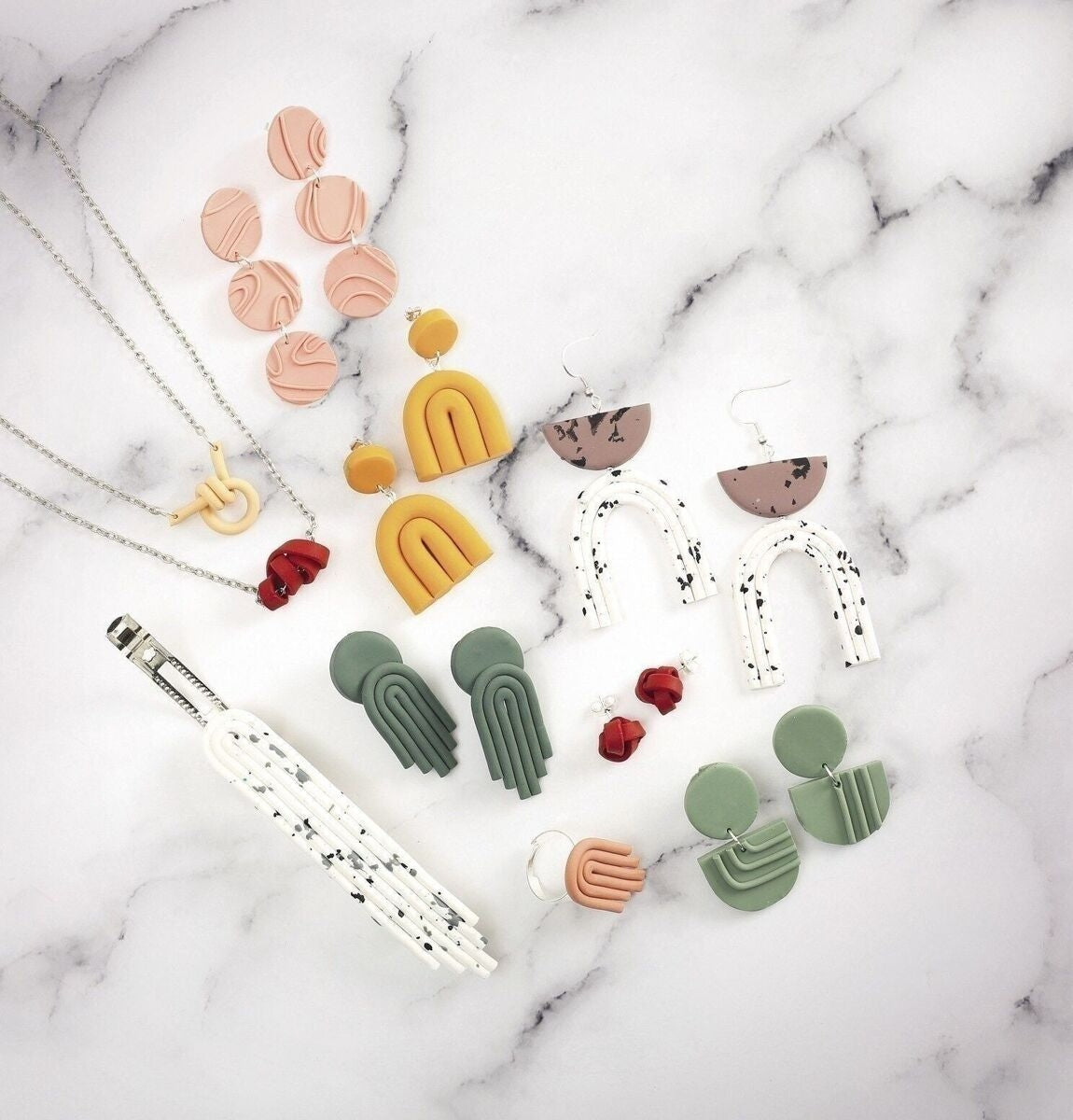 Coffret FIMO Graine Créative – Bijoux Line Art | Kit DIY bijoux en pâte polymère GRAINE CREATIVE