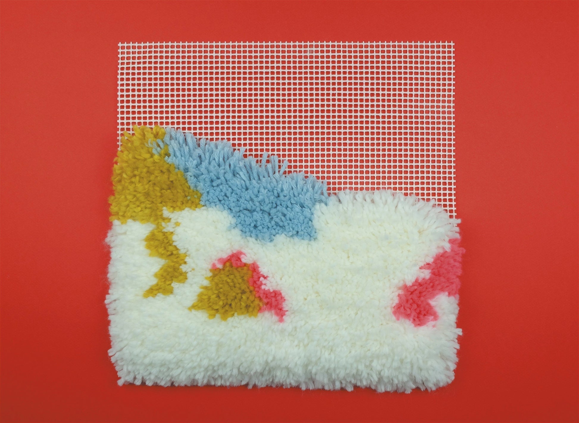 Kit Punch Needle - Point noué HELSINKI 300x300mm GRAINE CREATIVE