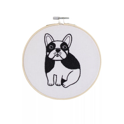 Kit à broder Frenchie Jane Foster Cotton Clara