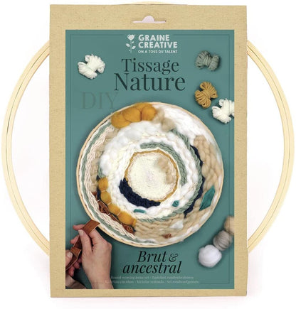 Graine Créative - Kit métier à tisser rond - Nature GRAINE CREATIVE