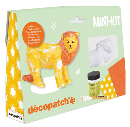 Mini-Löwen-Set – Décopatch