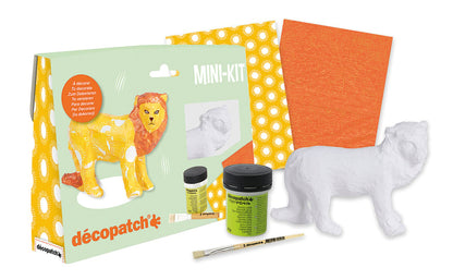 Mini-Löwen-Set – Décopatch