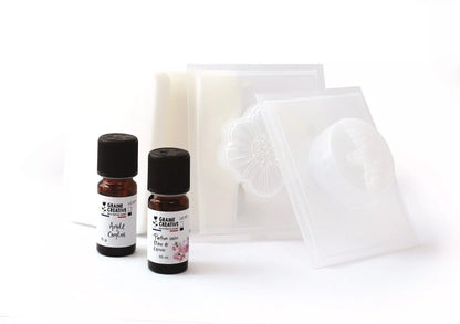 Kit DIY Savons karité permettant de réaliser vous-même 4 savons GRAINE CREATIVE