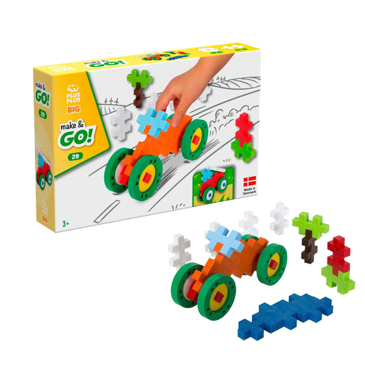 Mini véhicules - 29 Pcs - jeu de construction enfant - PLUS PLUS plus plus