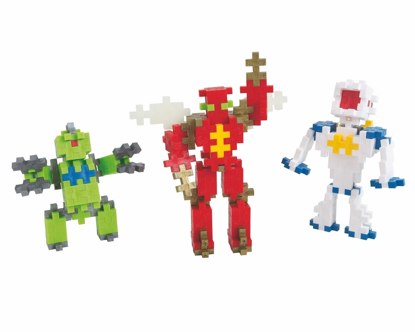 Les super robots 170 Pcs - jeu de construction enfant PLUS PLUS plus plus