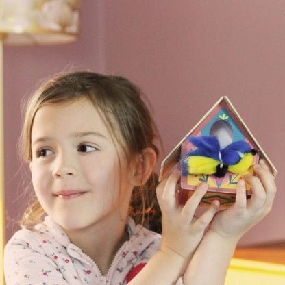 Vogelhaus-Bausatz zum Selbermachen – DIY-Bausatz/Kinderaktivität auf Französisch/Englisch