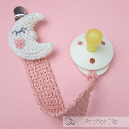 Kit Crochet Amigurumi - Cordon Sucette Lune Hardicraft