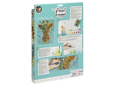 Peinture par numéros Girafe - 30Х40 СМ DiamantArt