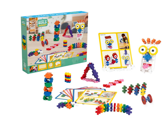 Kit découverte Activité BIG 130 Pcs - jeu de construction enfant - PLUS PLUS plus plus