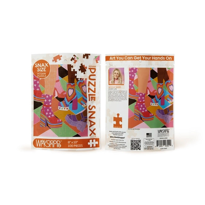 Chaussures Boogie | Puzzle Snax de 100 pièces WerkShoppe