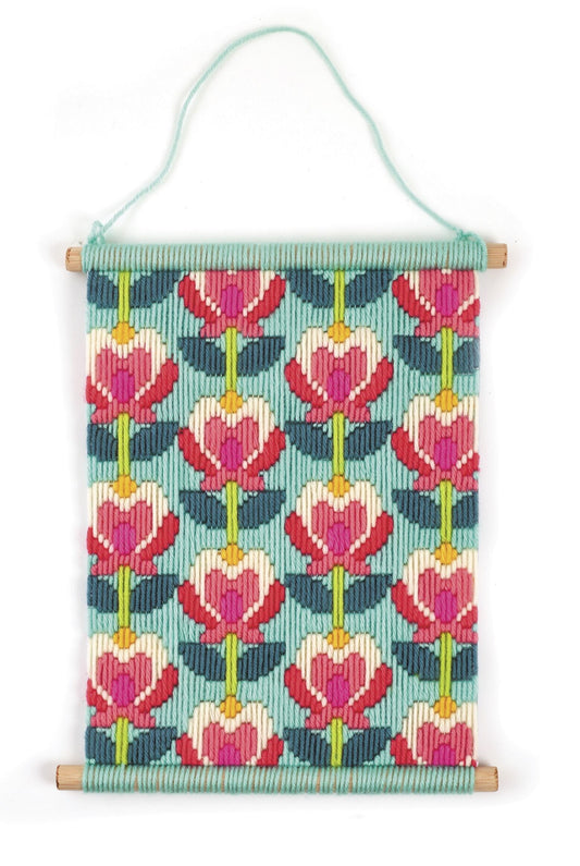 KIT CANEVAS FLEURS DE LOTUS GRAINE CREATIVE