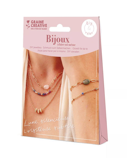 Kit Bijoux 'Graine Créative' Pierres Faire soi-même GRAINE CREATIVE